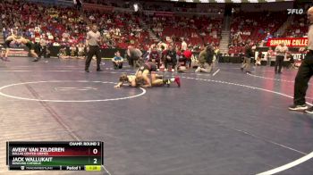 3A-106 lbs Champ. Round 2 - Jack Wallukait, Dowling Catholic vs Avery Van Zelderen, Dallas Center-Grimes