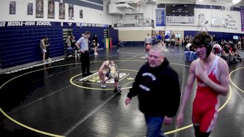 152 lbs Cons. Round 3 - Jesse Marino, Girard Hs vs Dadrien Walls, Chartiers Houston Hs