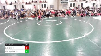 175 lbs Round Of 16 - Luke Driscoll, Bridgewater-Raynham vs Carlos Us-Spaziano, Tollgate