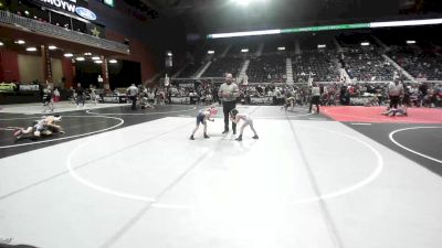 46 lbs Quarterfinal - Kira Richard, Matpac Wrestling ND vs Clara Reynolds, Windy City WC