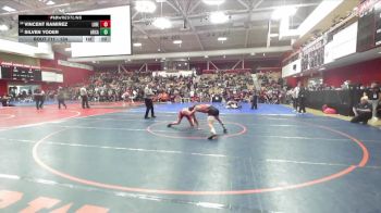 134 lbs Cons. Round 3 - Silven Yoder, Arcata vs Vincent Ramirez, Liberty