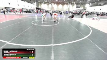 132C Champ. Round 1 - Luke Lagrange, Rockwall vs Wyatt Fisher, Rock Bridge