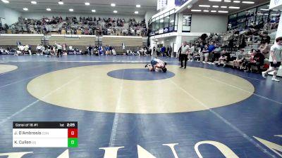 149 lbs Consi Of 16 #1 - Jayden D'Ambrosio, Edinboro vs Kieran Cullen, University At Buffalo