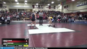 131A 1st Place Match - Grace Davis, Cascade vs Leah Whitson, Anamosa