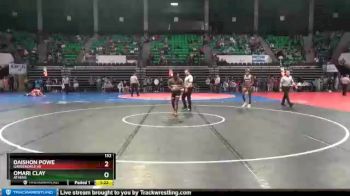 132 lbs Quarterfinal - Daishon Powe, Gardendale Hs vs Omari Clay, Athens