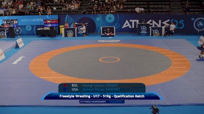 51 kg Qualif. - Georgi Spasov, Bulgaria vs Samuel Sanchez, United States
