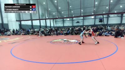 16U Boys FS - 120 lbs Cons. Round 3 - Raynor Jameson, WA vs Ryker Pruett, OR
