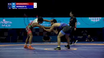 61 kg 1/8 Final - Ahmad Masoud Mohammadnezhadjavan, Iran vs Nuraddin Novruzov, Azerbaijan