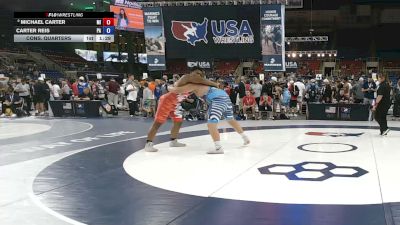 285 lbs Cons. Quarters - Michael Carter, Michigan vs Carter Reis, Pennsylvania