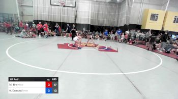 72 lbs Rr Rnd 1 - Matthew Bly, Mat Assassins Red vs Killian Ormond, Mohawk Valley WC MS