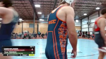 157 lbs Quarterfinal - Zakin Bolander, Treasure Valley Community College vs Trae Fredrick, UN Clackamas Community College