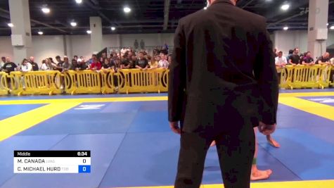 MICHAEL CANADA vs CAMERON MICHAEL HURD 2024 American National IBJJF Jiu-Jitsu Championship