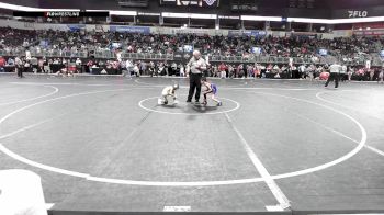 46 lbs Round Of 16 - Wyatt Kelley-Schlesky, Ciwc Team Intensity vs Easton Saltenberger, Patriot Mat Club