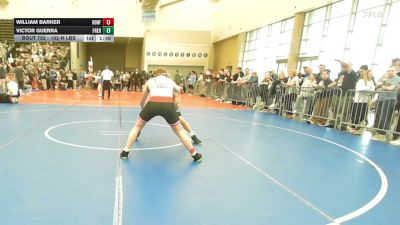 162-H lbs Round Of 32 - William Barker, Haddonfield vs Victor Guerra, Frederick High School