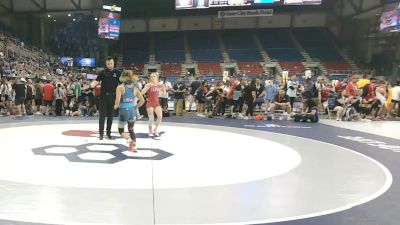 100 lbs Champ. Rd Of 64 - Katelynn Dockery, Texas vs Alyaah Bravo, California