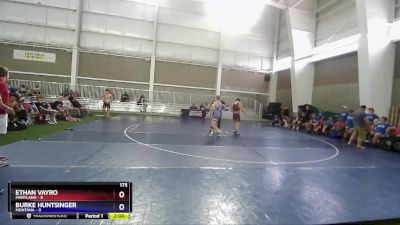 175 lbs Placement Matches (8 Team) - Ethan Vayro, Maryland vs Burke Huntsinger, Montana