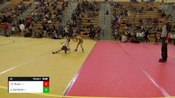 45 lbs Semifinal - Coleman Nuss, Immortal Athletics WC vs Jaxon Cardinal, MN Elite