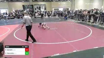 62 lbs Final - Paxton Beckett, Nwwc vs Cael Marcotte, So Cal Grappling