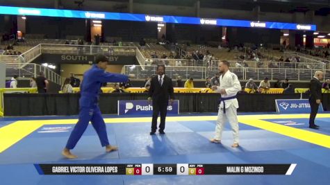 Gabriel Victor Oliveira Lopes vs Malin G Mozingo 2025 Pan Jiu Jitsu IBJJF Championship