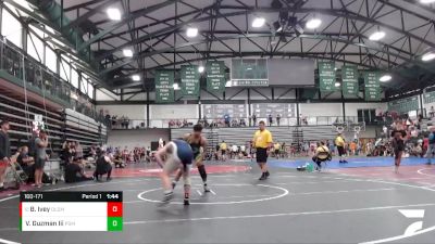 160-171 lbs Quarterfinal - Brody Ivey, Sauk Valley Wrestling Club vs Victor Guzman Iii, Rock Island Wrestling B&B