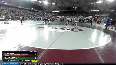 63 lbs Quarterfinal - Ryder Briggs, Maddogs Wrestling vs Ezra Denny, Inland Northwest Wrestling Training Center