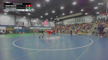 157 lbs Cons. Semi - Danny Malloy, Great Oak vs Isaac Hanson, Murrieta Valley