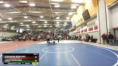 126 lbs Cons. Round 6 - Christopher King, Pinnacle vs Alexander Bermudez, Desert Ridge High School