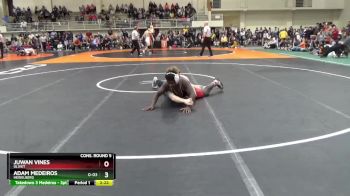 184 lbs Cons. Round 5 - Adam Medeiros, Heidelberg vs Juwan Vines, Olivet