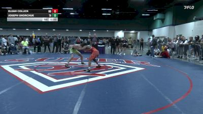 126 lbs 3rd Place - Elijah Collick, MD vs Joseph Uhorchuk, TN