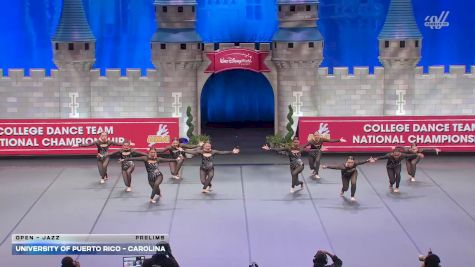 University of Puerto Rico - Carolina [2026 Open - Jazz Prelims] 2026 UCA & UDA College Cheerleading and Dance Team National Championship