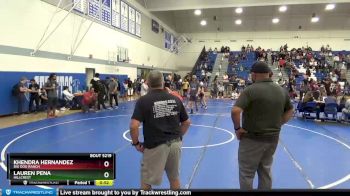 150 lbs Cons. Round 3 - Khendra Hernandez, Big Dog Ranch vs Lauren Pena, Hillcrest