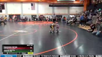 Cons. Semi - Mason Betts, Jesup Mat Club vs Mackson Meyer, Midland Little Eagles