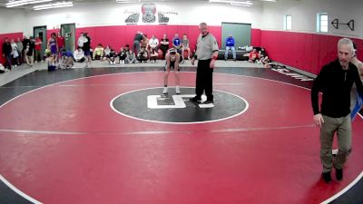 121 lbs Champ. Round 2 - Lucas Smith, Berlin Brothersvalley Hs vs Noah McCollum, Bethlehem Center Hs