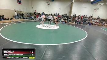 285 lbs Quarterfinal - Nevaehyous Spooner, Rawlins vs Eric Wells, Natrona County