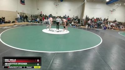 285 lbs Quarterfinal - Nevaehyous Spooner, Rawlins vs Eric Wells, Natrona County