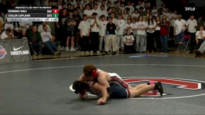 165 lbs Dominic Meli, Chatfield vs Collin Lofland, Cherokee Trail