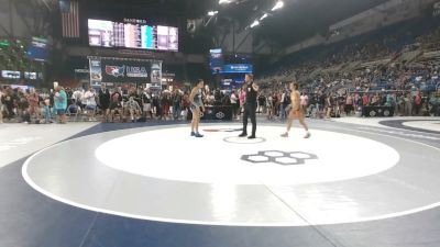 135 lbs Champ. Rd Of 128 - Kaitlyn Krenz, California vs Mariana Bowen, Tennessee