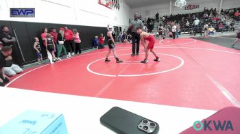 70-73 lbs Rr Rnd 3 - Tsu-tli Christie-Vangen, Fort Gibson Youth Wrestling vs Daxton Deckard, Raw Wrestling Club