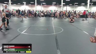 56 lbs Round 1 (4 Team) - Noah Luciano, Moser`s Mat Monsters vs Dante Magno, Ruthless