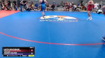 165 lbs Round 2 - Layth Qouchbane, Barlow Mat Club (DBA Barlow Wrestling) vs Mason Collins, Wrestling Rhinos Wrestling Club