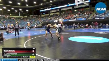 165 lbs Cons. Round 2 - Kaden Hart, Nebraska-Kearney vs Aaden Valdez, Adams State