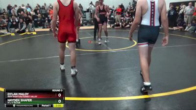 21 lbs Round 3 - Dylan Maloy, New Hampton/Turkey Valley vs Hayden Shafer, H-L-V Victor