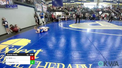 43 lbs Quarterfinal - Baker Stitt, Piedmont vs Tyler Fleenor, Standfast OKC