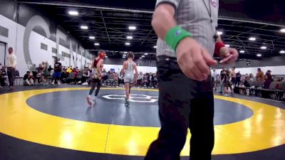 85 lbs Quarterfinals (8 Team) - Tyler Demand, Lake Wrestling Club vs Charles Dusz, Team Atomic