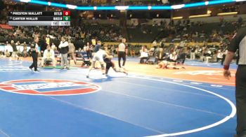 138 Class 1 lbs Semifinal - Preston Mallatt, Butler vs Carter Wallis, Marceline