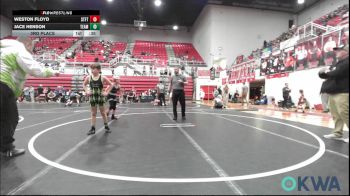 100 lbs 3rd Place - Jace Henson, Team Nomad vs Weston Floyd, Standfast