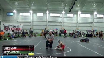 56-60 lbs Round 1 - Haedyn Wilson, 84 Athletes vs Kolton Anderson, Bulldogs Wrestling Club