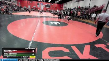 126 lbs Cons. Round 6 - Nathan Craft, YORKVILLE (HS) vs Cole Gentsch, Normal (COMMUNITY)