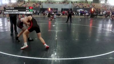 140 lbs Semifinal - Dale Deck, Maryville Wrestling vs Gunnar Jensen, Middle TN Training Center