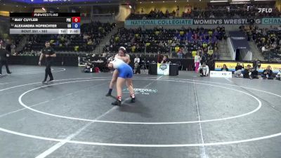 160 lbs Quarterfinal - May Cuyler, Presbyterian vs Alexandra Hofrichter, Dubuque